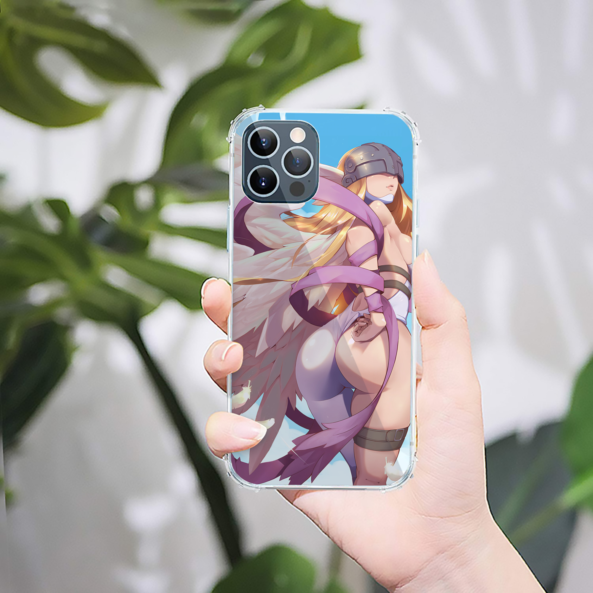 （画像用） Digimon デジタルモンスター/デジモン 【iPhone 12シリーズ対応】透明スマホケース（クリアソフトケース）